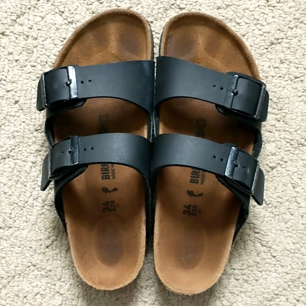 Birkenstock Arizona Sandals, Black, 34